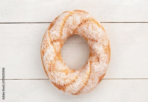 Bagels on a wooden table for breakfast snack
