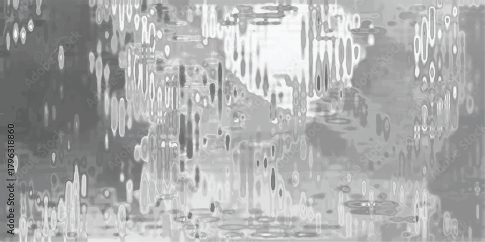 Fototapeta premium Abstract grayscale textured background with vertical and horizontal organic shapes resembling water ripples or distorted light patterns for digital art and design projects