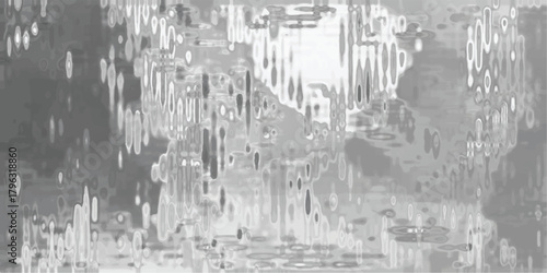 Abstract grayscale textured background with vertical and horizontal organic shapes resembling water ripples or distorted light patterns for digital art and design projects