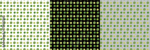 豆モチーフのかわいいパターンイラスト