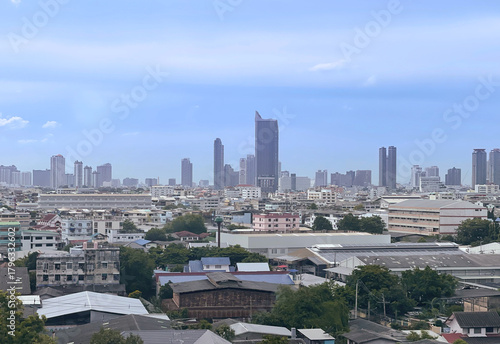 Cityscape View of Bangkok, Thailand