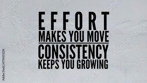 Photography Words or quotes of inspiration and motivation to succeed Effort makes you move;