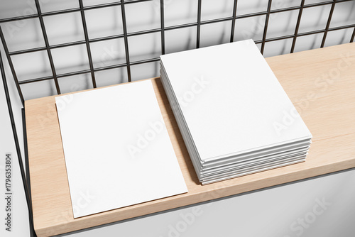 A4 Flayer Mockup Blank