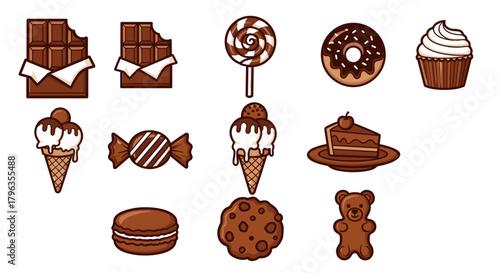 Delicious chocolate treats collection perfect for sweet celebrations and baking