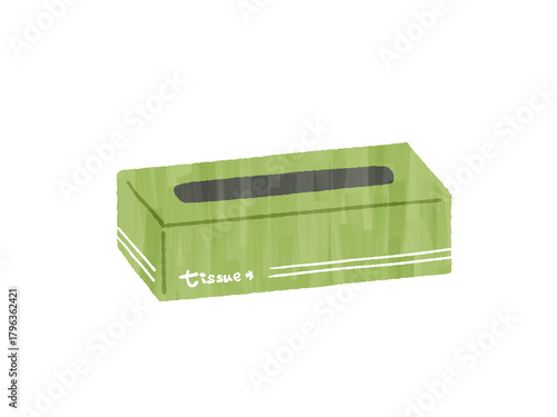 空のボックスティッシュ-ガッシュ