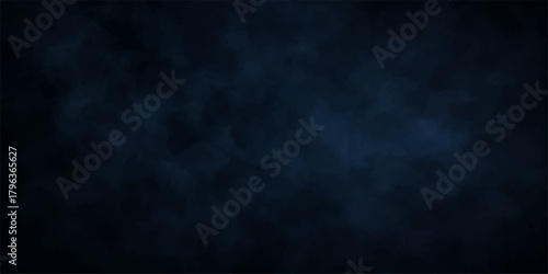 Dark blue smoke texture background with a hint of night mystery