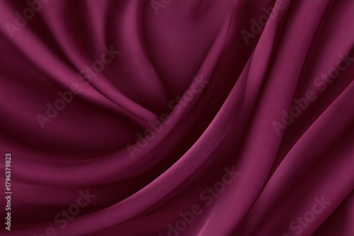 Dynamic Dark Red and Maroon Abstract Waves Wallpaper
