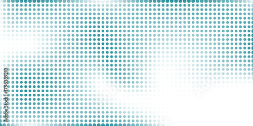 Transparent Vector Gradient Blue Color Halftone Background Staggered Dots Pattern modern dotted.eps10
