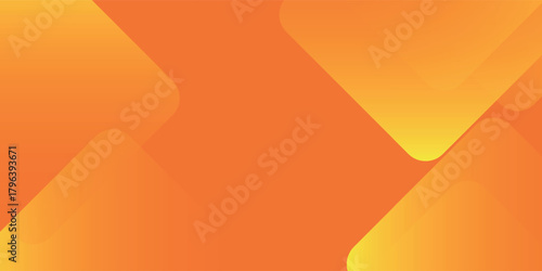 Abstract orange and yellow geometric background. Dynamic shapes composition. Cool background design vector eps10