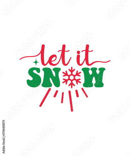 Let it snow svg