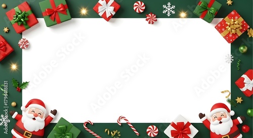 A single PowerPoint slide for Christmas celebrations with attractive light grey colours