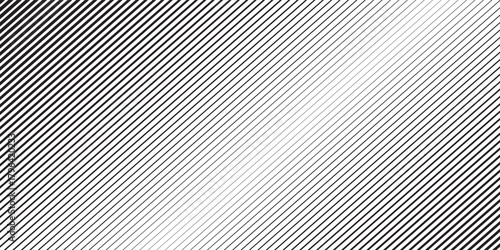 Black and white striped halftone gradient lines texture. illustration eps 10.