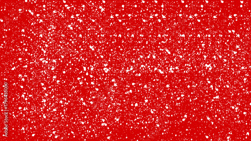 Wallpaper Mural  White Paint Splatter Grunge Texture Overlay on Vivid Red Background Torontodigital.ca