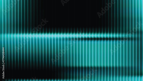 Abstract Futuristic Blue Glass Gradient Flow with Transparent Motion and Glow