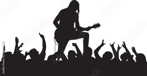 Clean and versatile geometric abstract design with bold color palette and typographic elements