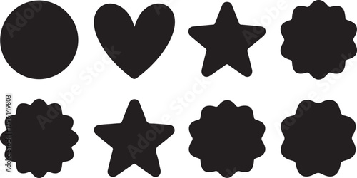 Abstract geometric composition with vibrant color palette and classic typography elements suitable for graphic design projects