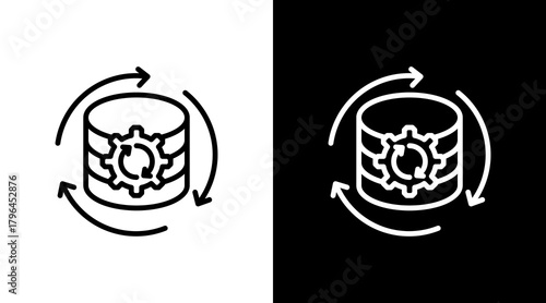 Data Recovery With Icon Set Design	