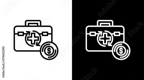 Business Rescue With Icon Set Design	