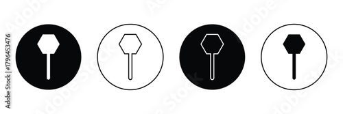 Black keyhole on white background. Mysterious door lock. Vector illustration .EPS 10 .