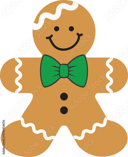 christmas gingerbread man