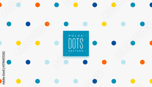 retro style colorful polka dos pattern wallpaper for wrapping paper