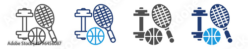 sport  icon set multiple style