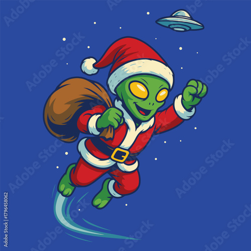 Galactic Santa: Ho-Ho-Hold My Comet Dust