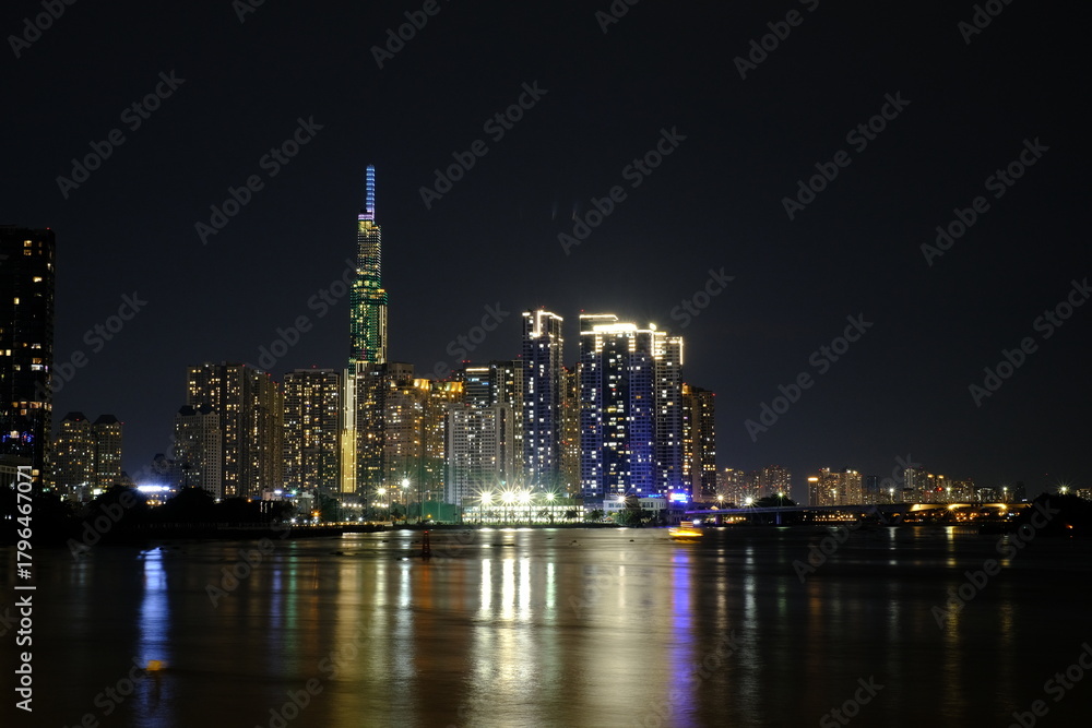 Obraz premium Building by night