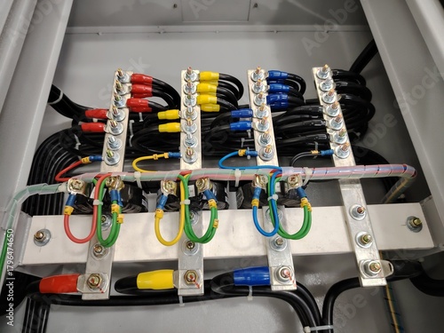Organized electrical connections.