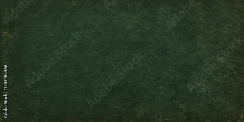 Vintage green chalkboard background with rough texture and aged pattern for a blank canvas design backdrop