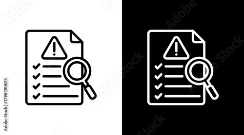 Risk Analysis With Icon Set Design