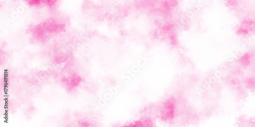 A gentle abstract watercolor wash of soft pink and white hues creates a dreamy blurred background texture