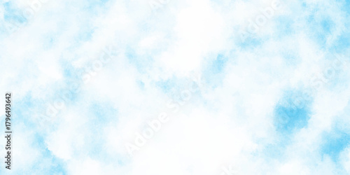 A soft ethereal backdrop of pale blue and white resembling fluffy clouds against a bright and airy sky