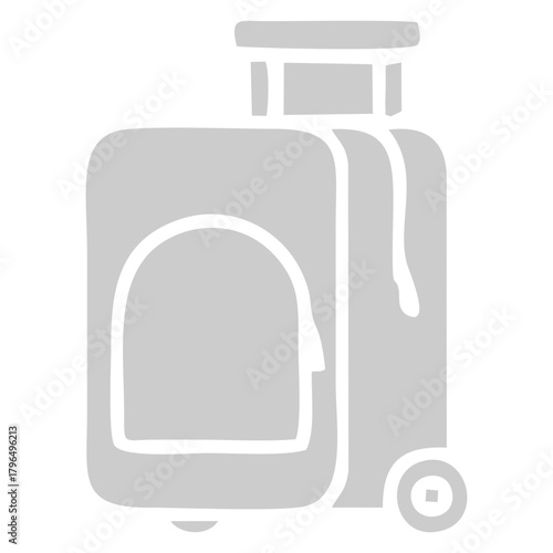 Travel Luggage Set Icon