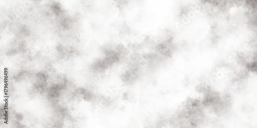 A monochromatic abstract image showcasing dense swirling patterns of gray and white resembling smoke or cloud formations