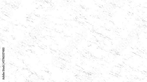 Abstract pattern of scattered grey dots and thin lines on a white background creating a textured effect