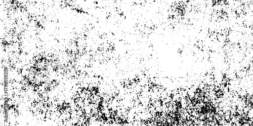 Abstract white and black grunge dust particle and dust grain texture. old grunge texture with scratches and cracks paint wall texture. dust overlay distress grain with scratch grunge urban background.