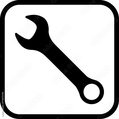 片口スパナのアイコン