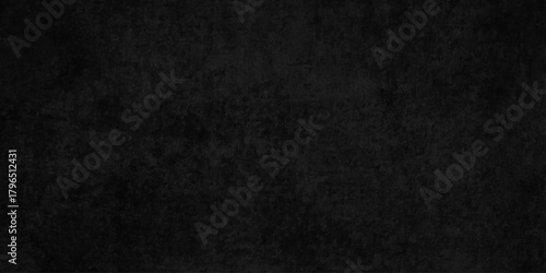 Dark gray black slate stone wall background in natural pattern for decorative texture. grunge background dark black chalk board and black board texture. cement floor and lines paint black background.