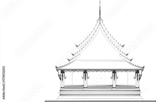 temple in laos thailand