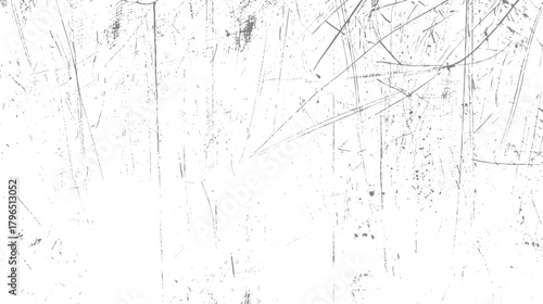 White background with distressed grey scratches and speckles abstract texture pattern grunge