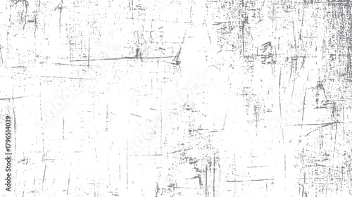 White background with scattered grey distressed scratches and speckles creating a grunge texture effect 1