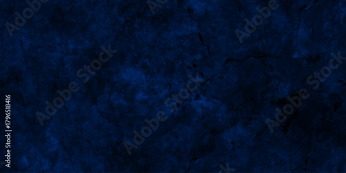 Dark blue grunge wall texture. dark navy-blue abstract texture resembling cracked stone or deep ocean rock. abstract dark blue background backdrop studio, cement concrete wall texture.