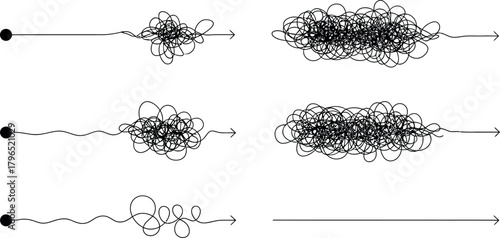 Vector Illustration of Abstract Flowing Lines with Scattered Dots for Data Stream, Network, and Connectivity Concepts