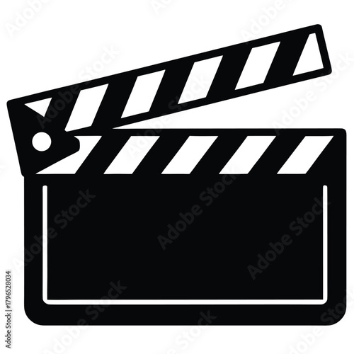 film clapperboard vector icon