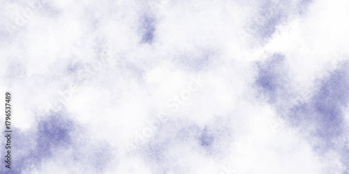 A softly blurred abstract watercolor wash in shades of pale blue and white creates a calming ethereal background texture