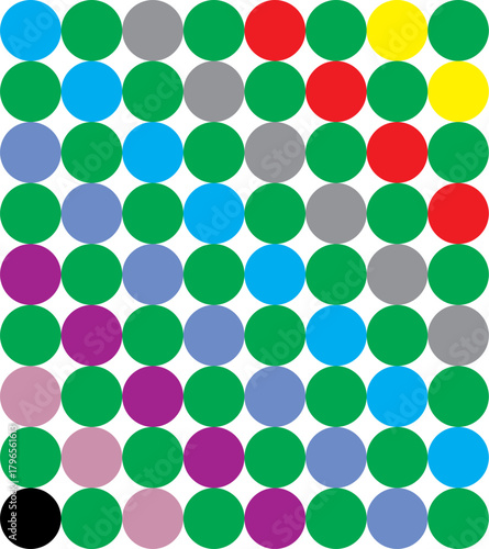 vector dot colorful