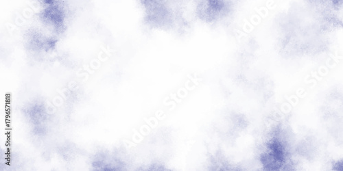 Abstract soft blue watercolor texture background with cloudy white dreamy sky like texture.