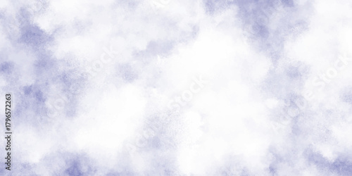 Abstract soft blue watercolor texture background with cloudy white dreamy sky like texture.