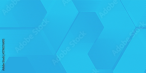 Abstract Hexagon Blue Tech Finance Fintech Background banner art modern simple  nice